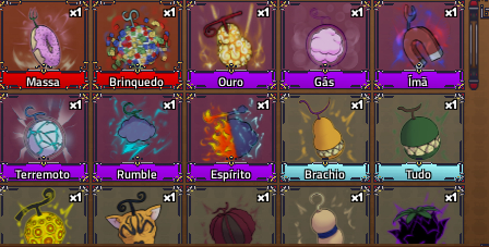 Itens do King Legacy (MEGA PROMOÇÃO)