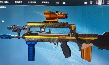 Nível 261, 6x Campeões 3 (416-C F2 L85A2) + 73x Sazonais + 43x Black Ice
