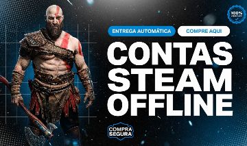 CONTAS STEAM COMPARTILHADAS - JOGOS OFFLINE [ENTREGA AUTOMÁTICA]