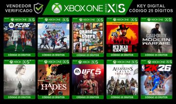 KEYS Jogos Xbox One Xbox Series X|S - Código 25 Dígitos Mídia Digital