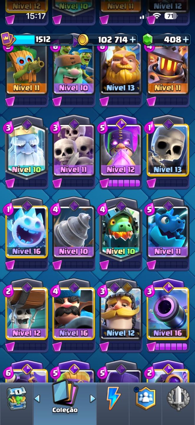 Conta clash royale 2.9 CORREDOR