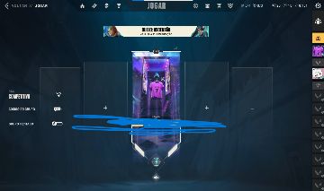 CONTA VALORANT PLATINA 3 COM SKIN