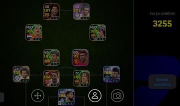 Conta eFootball para jogar tudo, com as melhores cartas da atualidade.