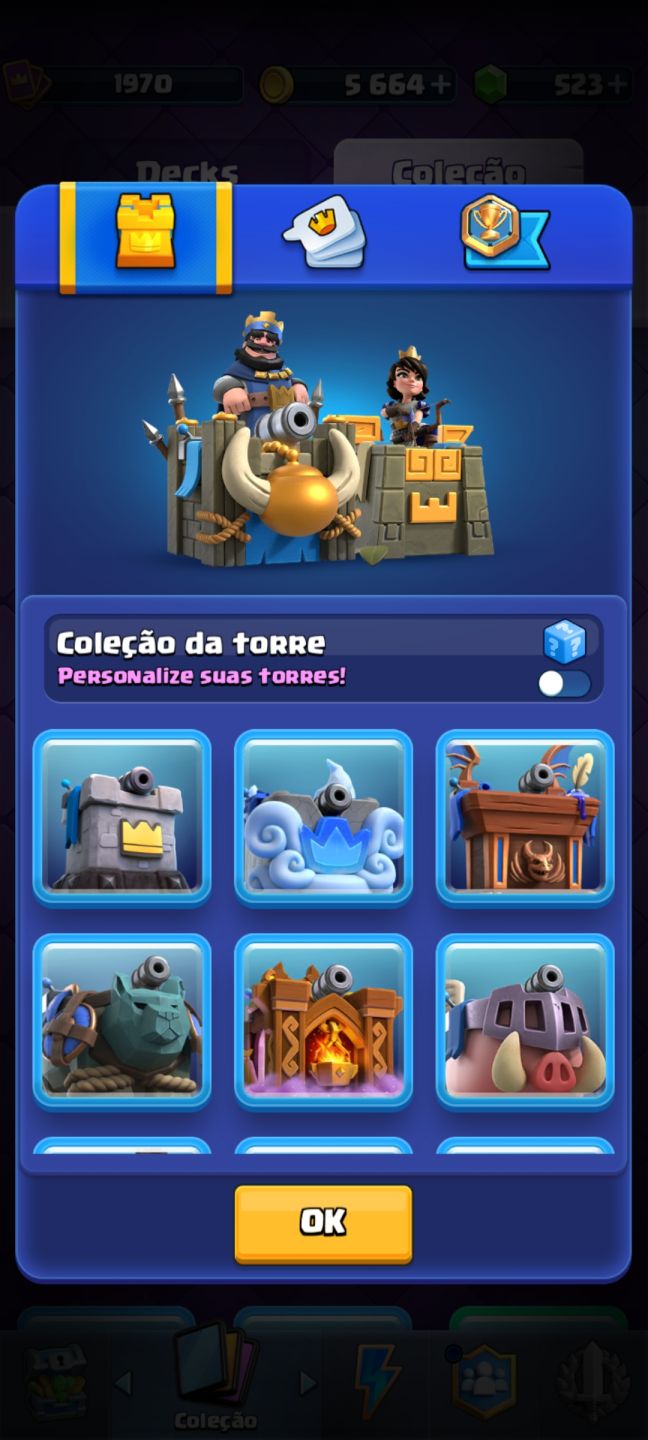CONTA DE CLASH ROYALE COM 14k TROFÉUS