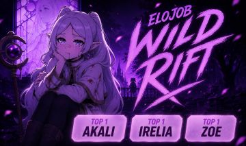 ELO JOB WILD RIFT - TOP 1 AKALI | TOP 1 IRELIA | TOP 1 ZOE