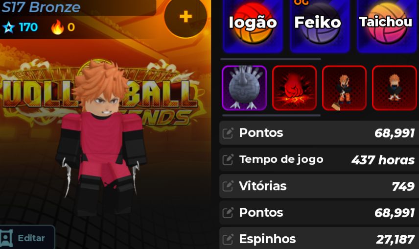 CONTA INSANA SANJU + OG FEIKO + IOGÃO + JINKO + FEIKO-OG + TAICHOU