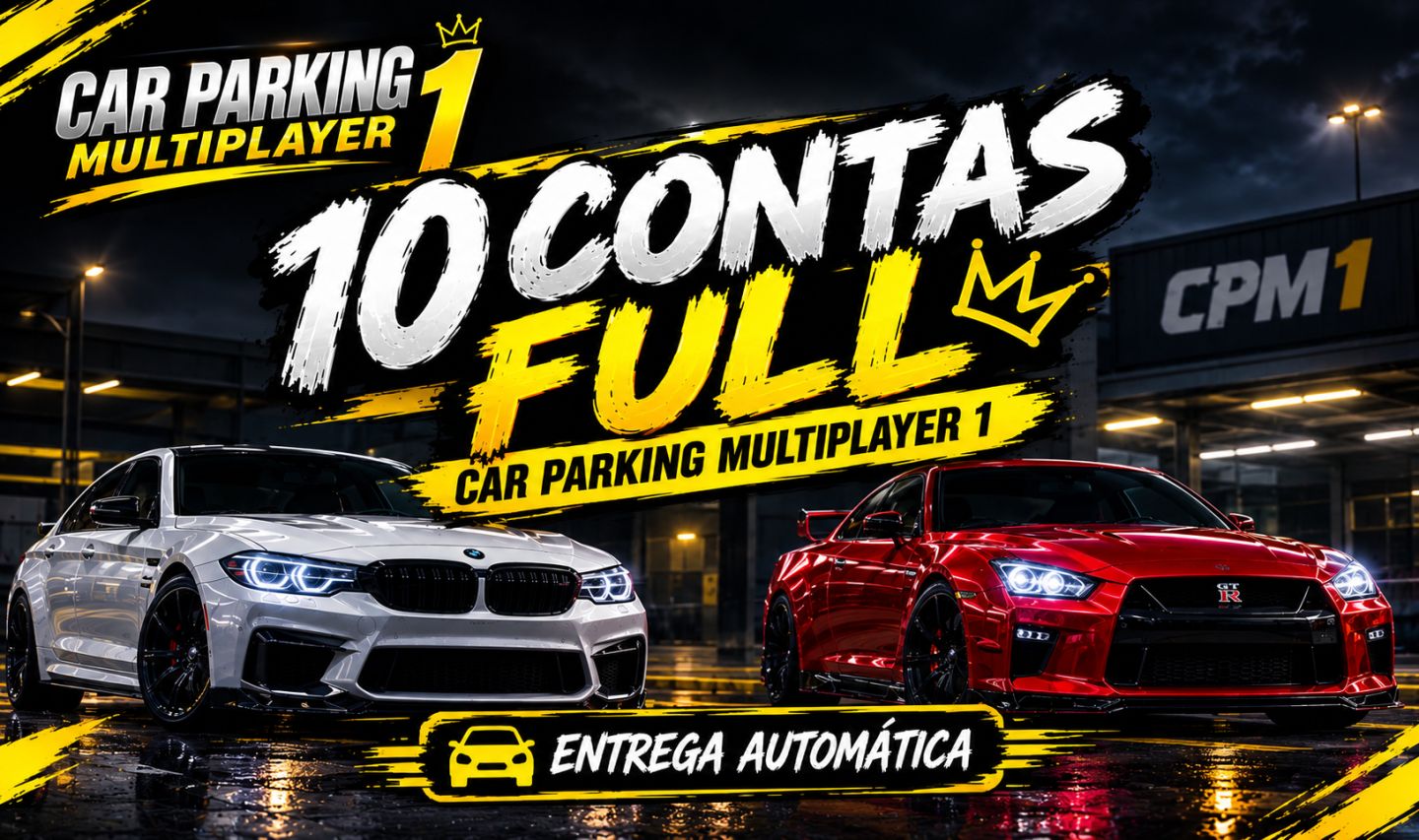 10 CONTAS FULL | CAR PARKING MULTIPLAYER