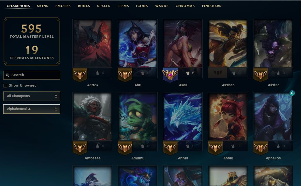 CONTA LOL 221 skins, 2 ultimates (DJ Sona e Ezreal Pulsefire) e 17 lendarias