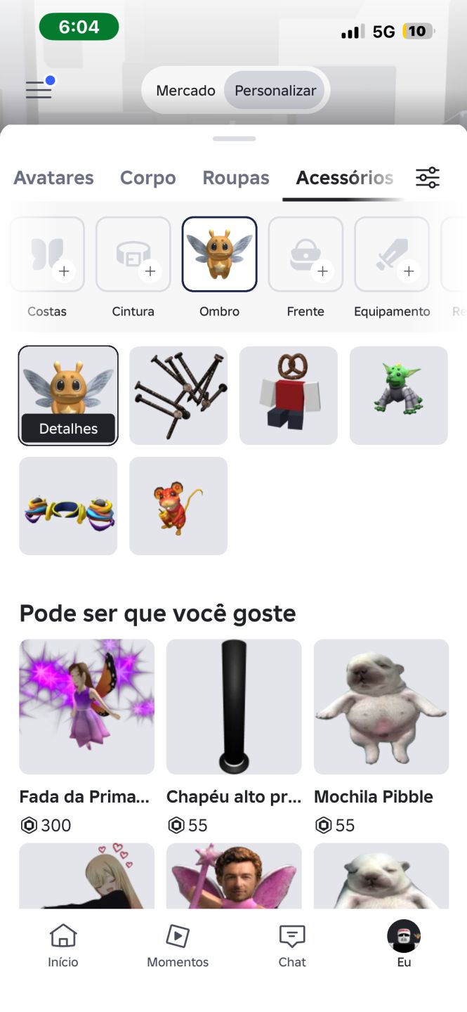 Conta Roblox Basica para começar a jogar, Com bastante coisa no Blox Fruit!!!