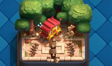 Conta de clash com 121 cartas