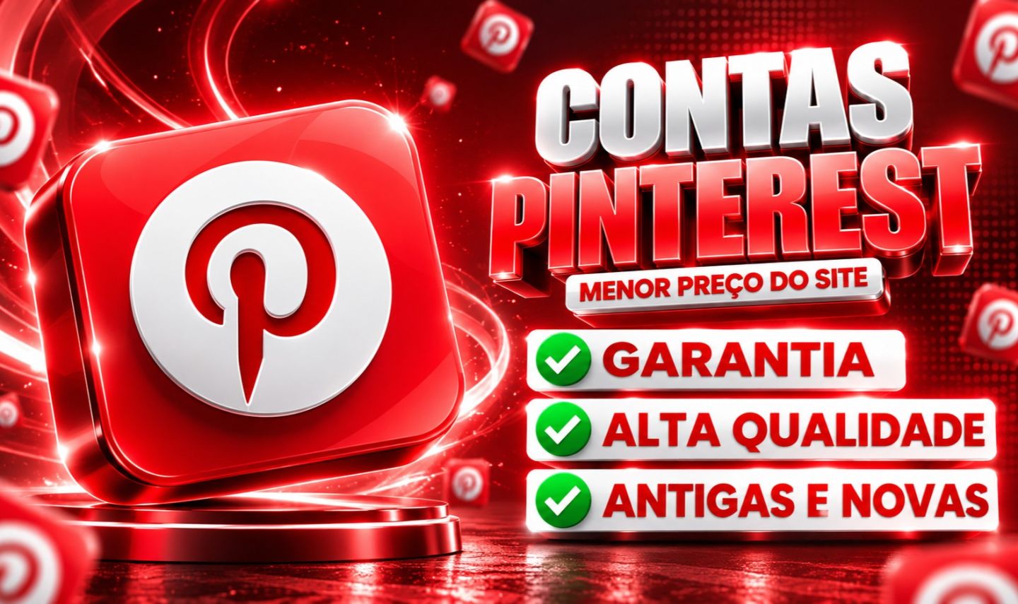 [PROMOÇÃO] CONTAS PINTEREST ANTIGAS E NOVAS | ALTA QUALIDADE | EMAIL VERIFICADO