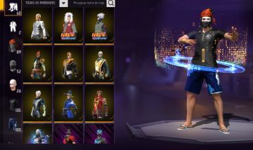 Conta super completa com várias skins