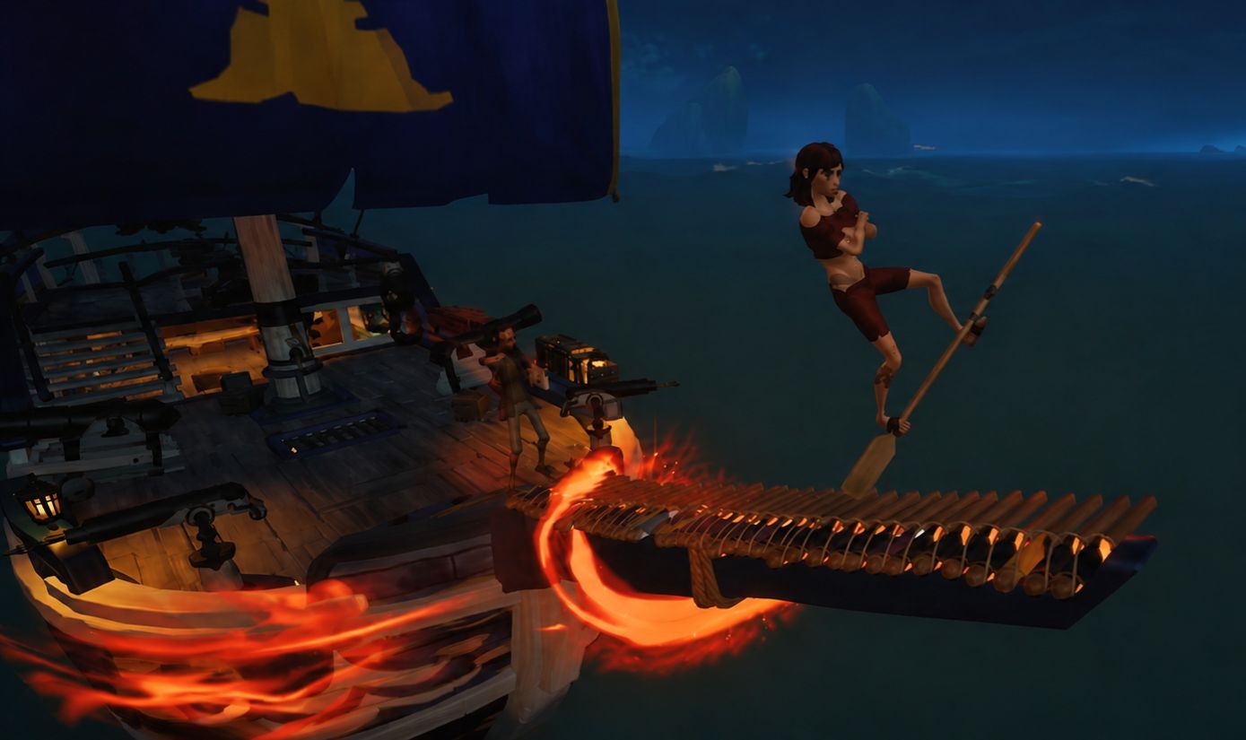 CONTA SEA OF THIEVES | 245 TWITCH DROPS | OBSIDIAN | SKELETON CURSE
