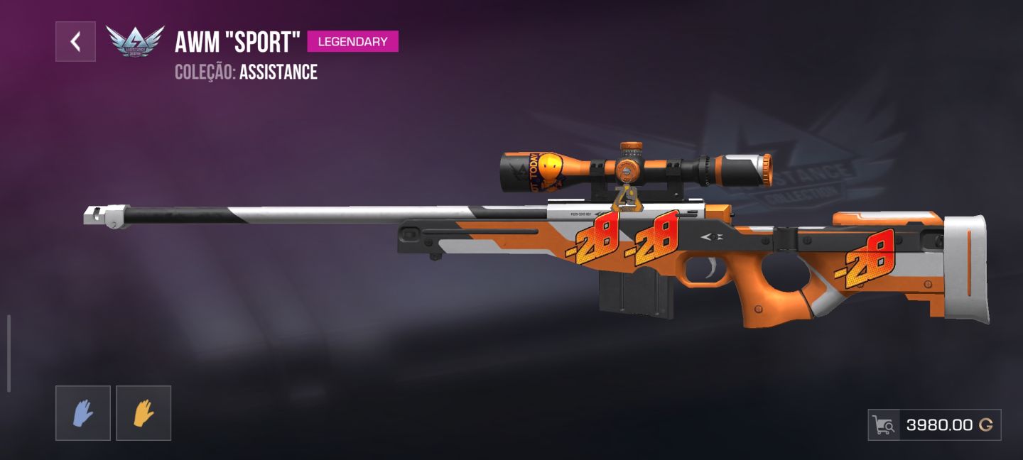 Conta Standoff 2 | Inventário Vermelho