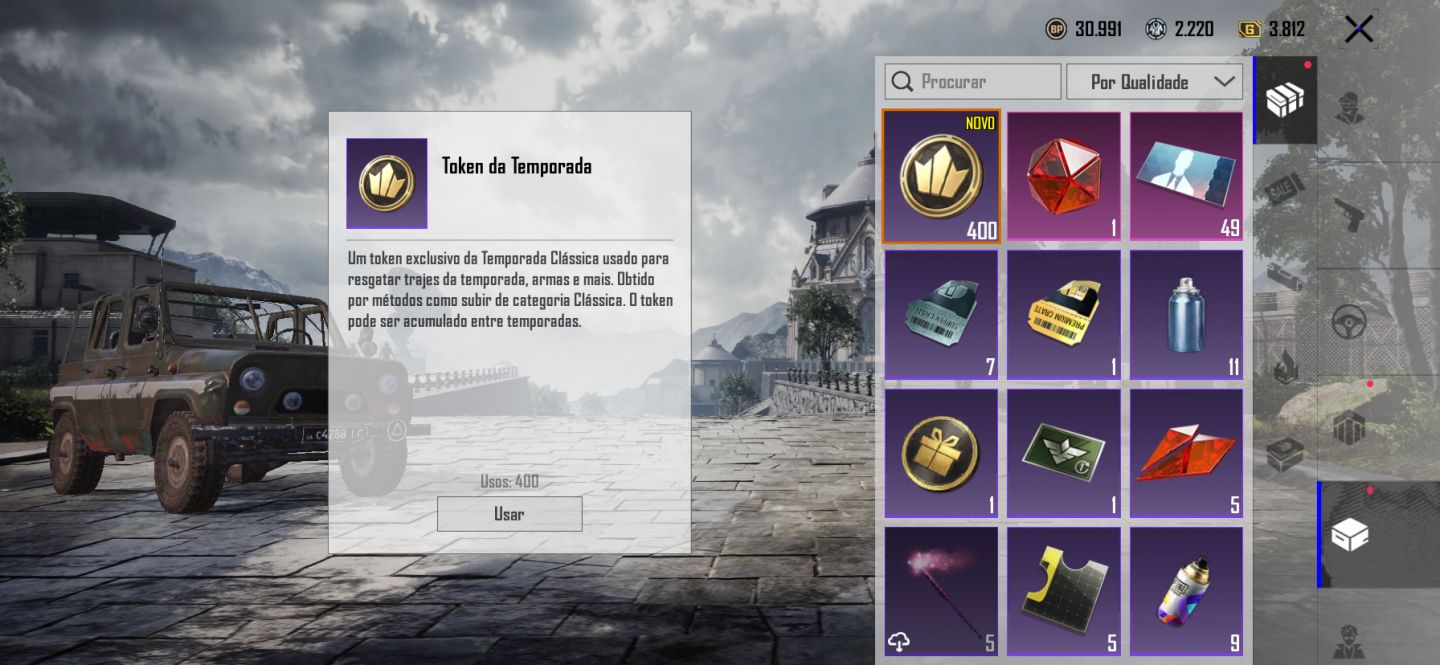Conta pubg mobile