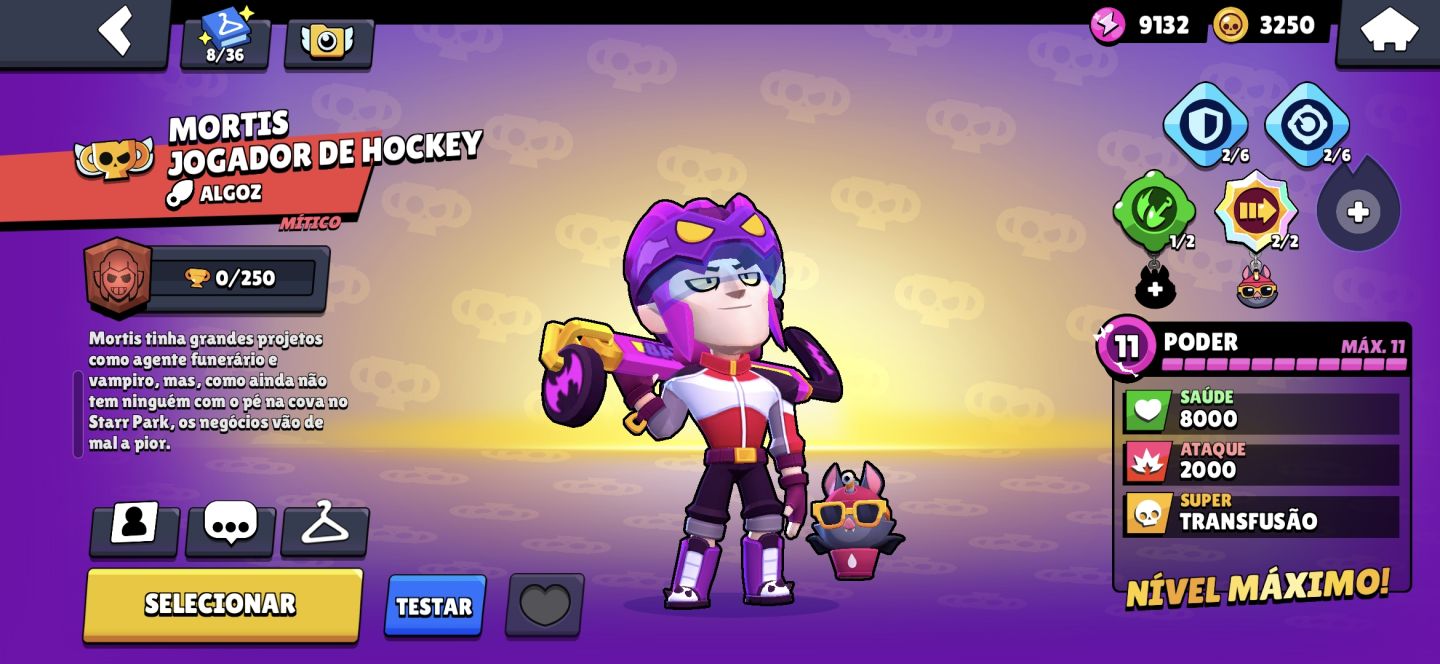 Conta de brawl stars com 20k de trofeus pra sair hoje !!!