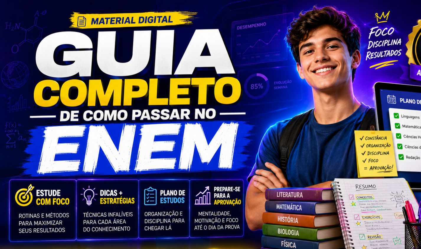 GUIA COMPLETO COMO PASSAR NO ENEM
