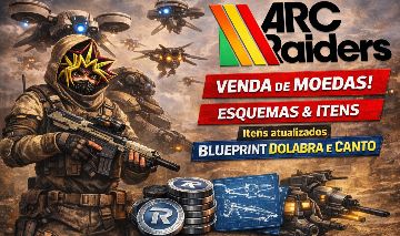 ARC RAIDERS, TUDO BARATO[MOEDAS,BLUE PRINTS, ITENS] NOVOS BP E PACK DE ITENS