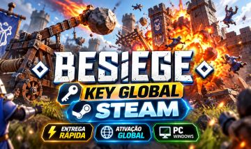 [KEY] BESIEGE - Ativação Steam