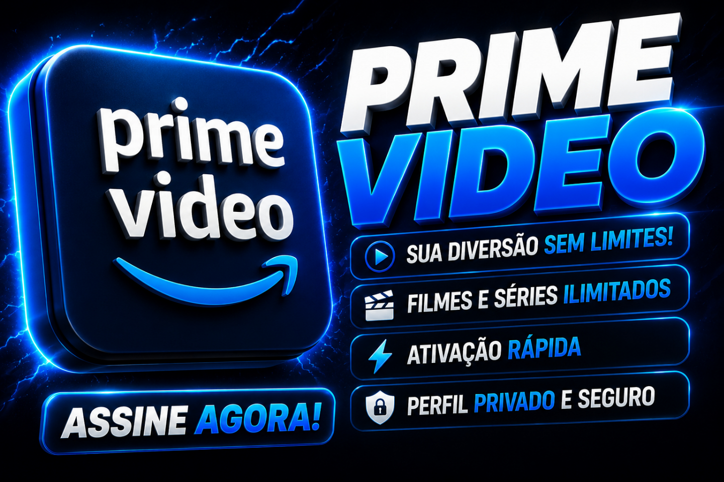 [PROMOÇÃO] PRIME VÍDEO PRIVADO | NO SEU EMAIL