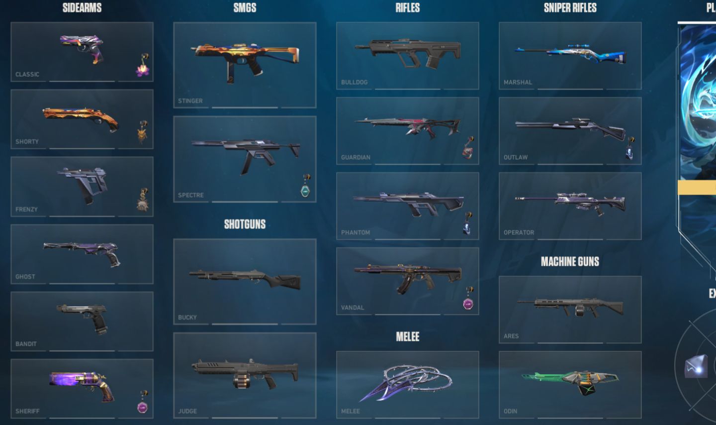 Conta valorant peak diamante 2, pacote bolt + varias skins
