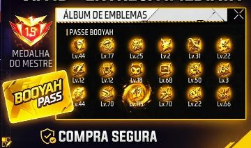 PASSE BOOYAH / PREMIUM FREE FIRE | VIA ID