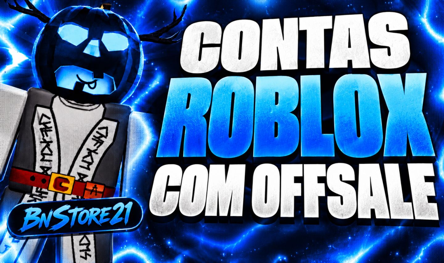 CONTAS ROBLOX | +50 OFFSALES | ALEATORIOS