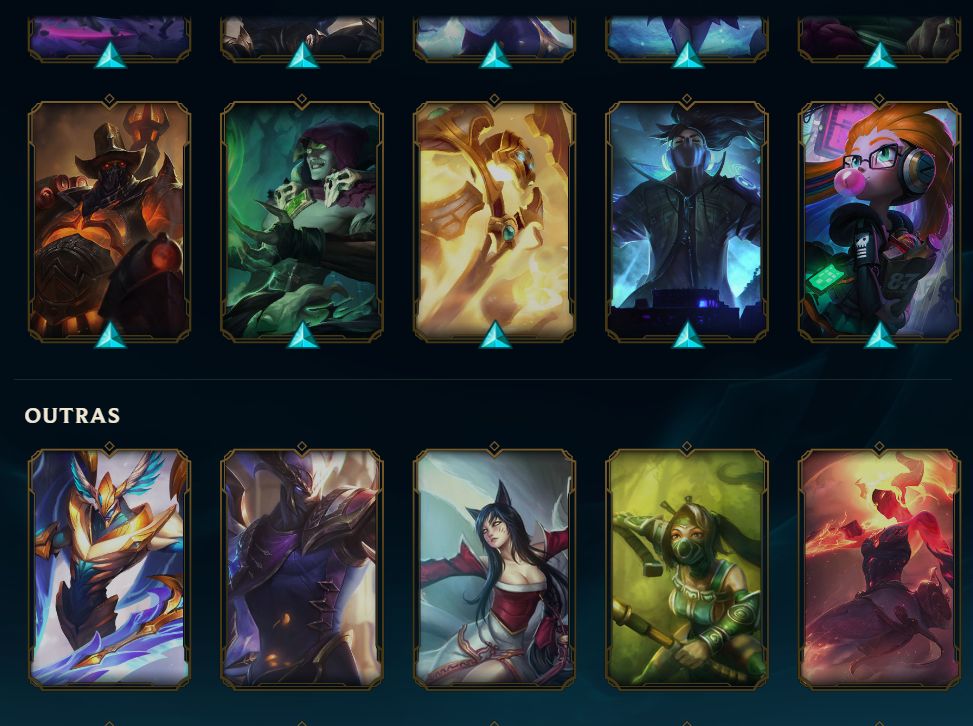 CONTA LOL BR | FULL ACESSO + EMAIL | 140 SKINS | TODOS CAMPEÕES | LVL 247