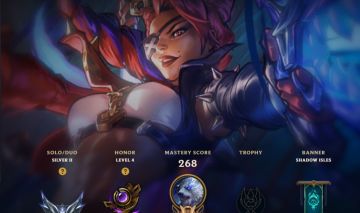 CONTA LOL LVL 137 - 126 SKINS - 2 ULTIMATE + 2 MÍTICAS + 17 LENDÁRIAS - PRATA II