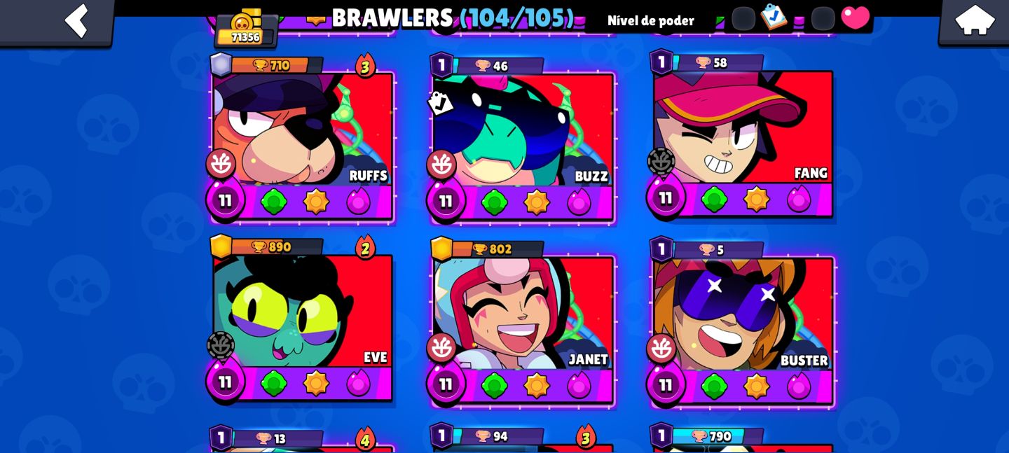 CONTA BRAWL STARS (LEIA A DESCRIÇÃO)