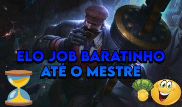 ELO JOB LEAGUE OF LEGENDS - APENAS 9 REAIS POR DIVISÃO ATÉ O DIAMANTE