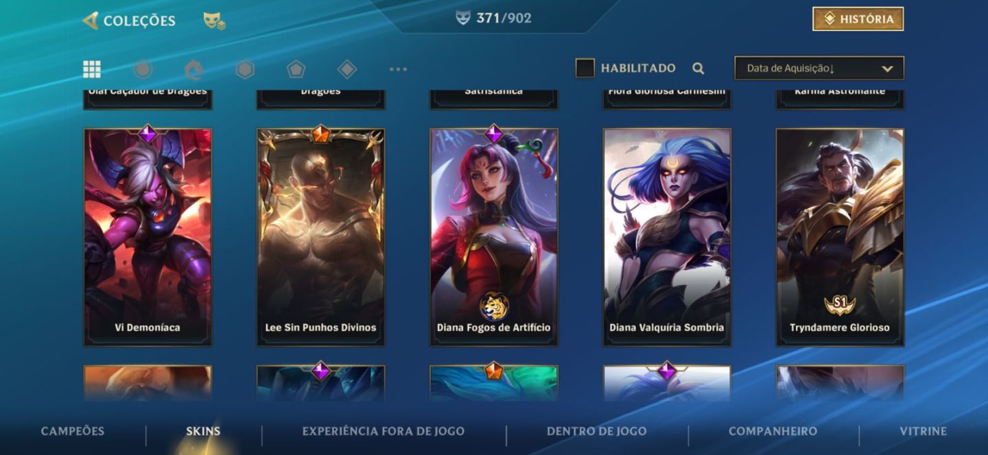 CONTA DE WILD RIFT À VENDA