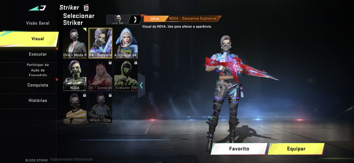 CONTA DE blood strike completinha pronta pra jogar