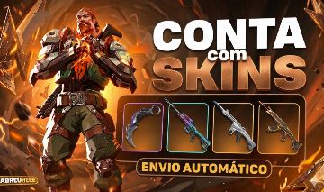 CONTA de VALORANT com SKINS (RANK LIBERADA) - ENTREGA AUTOMÁTICA 24h