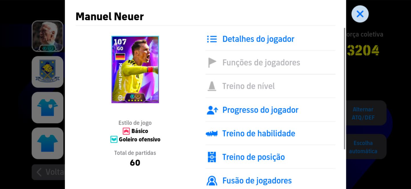 Conta Efootball - Messi blitz, Messi copa, cr7 copa e muito mais.