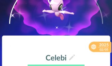 Conta Pokémon go com celebi e molares shiny