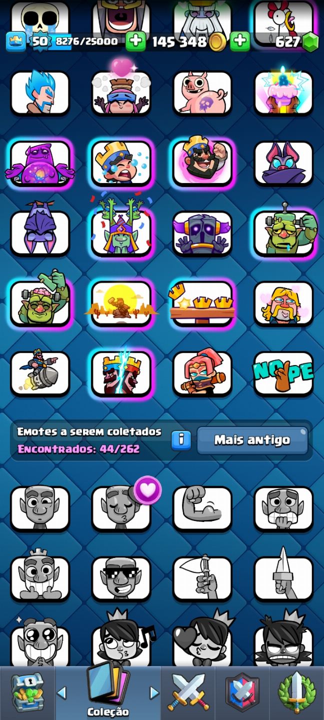 CONTA DE CLASH ROYALE 9K TROFEUS FULL ACESSO