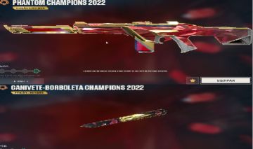 CONTA COM FACA E PHANTOM CHAMPIONS 2022 E MUITO MAIS.