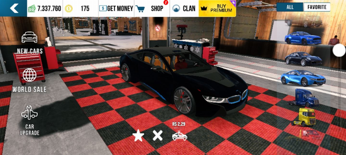 A melhor Conta de car parking full com mclaren e mais
