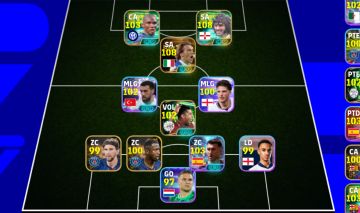 Conta eFootball com Del Piero e Best 3181 de Força