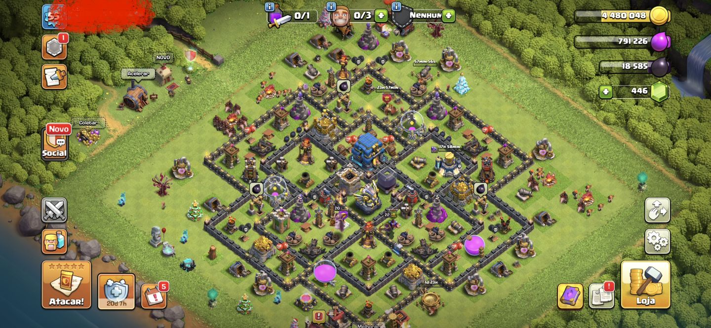 Conta de Clash of Clans a venda cv12