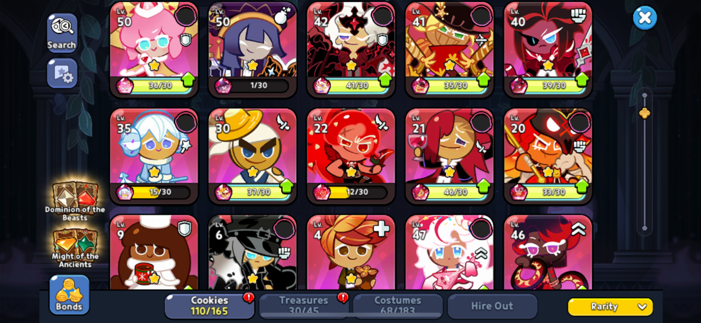 CONTA AVANÇADA COOKIE RUN KINGDOM
