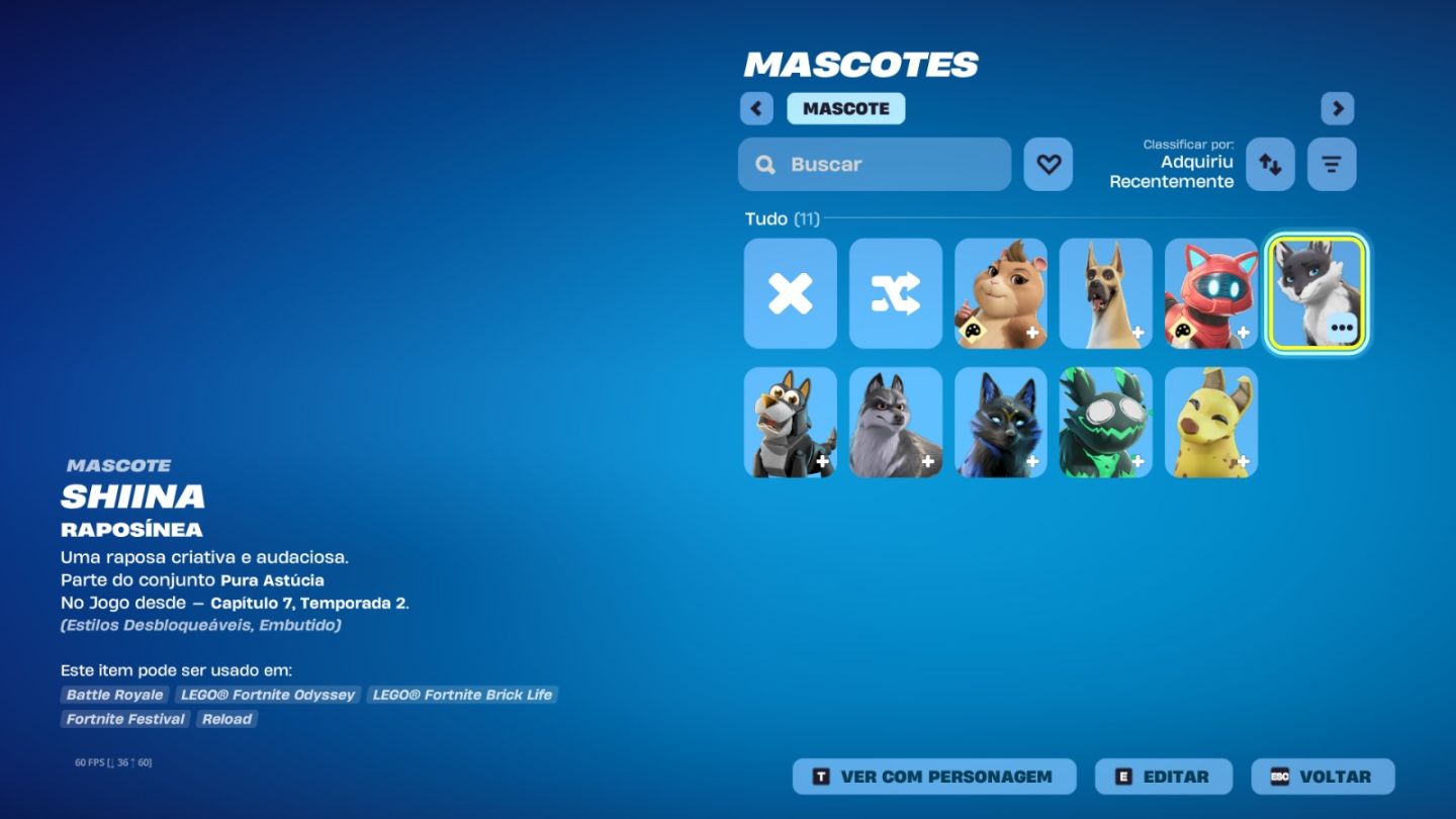 Conta fortnite