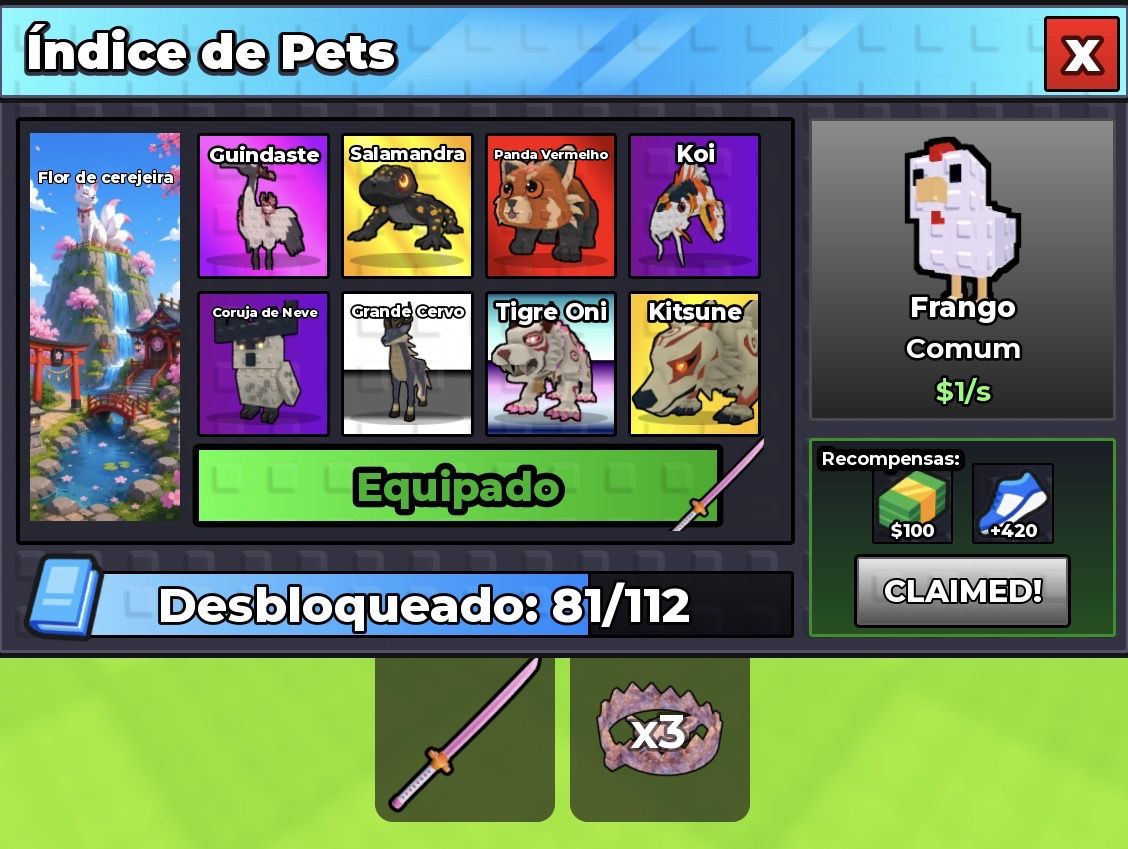 Conta Roube um Ovo | Kitsune + Oni Tigre + Dragão Lunar Eterno