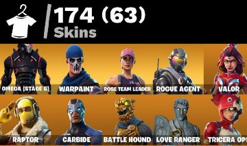 CONTA FORTNITE OG | STW FUNDADOR | 174 SKINS | OG