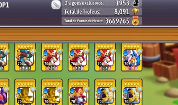 CONTA DRAGON CITY 1M JOIAS MAIS DE 137B Comida