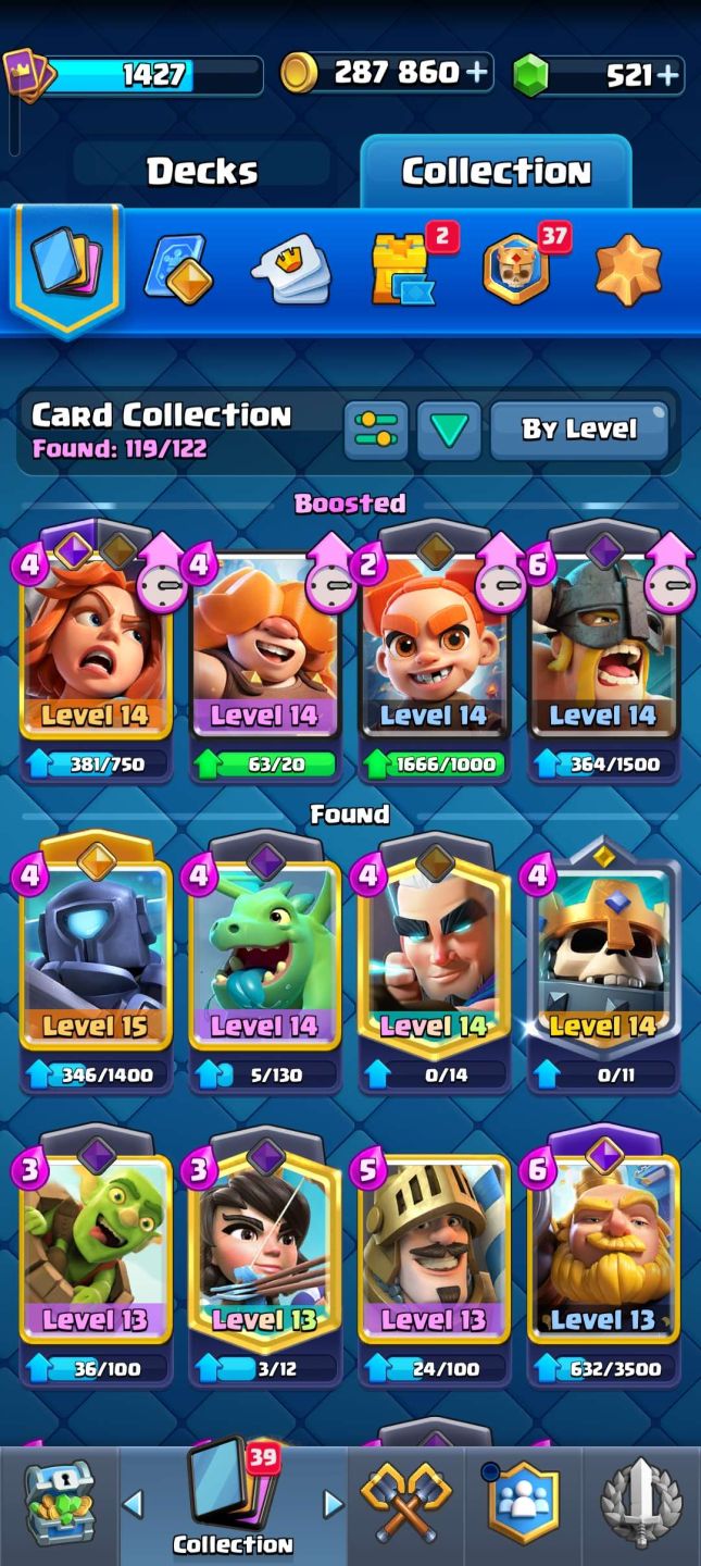 Conta Clash Royale 8k+