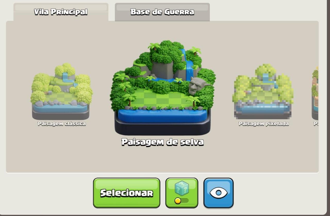 Conta Clash of Clans centro da vila 14