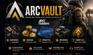 ARC Raiders - Materiais, Moedas, Projetos, Recursos, Boost lvl - Melhores preços