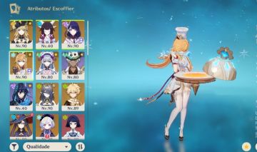 GENSHIN Raiden Lauma NaviaR1 EscoffierR1 Columbina USER LIVRE